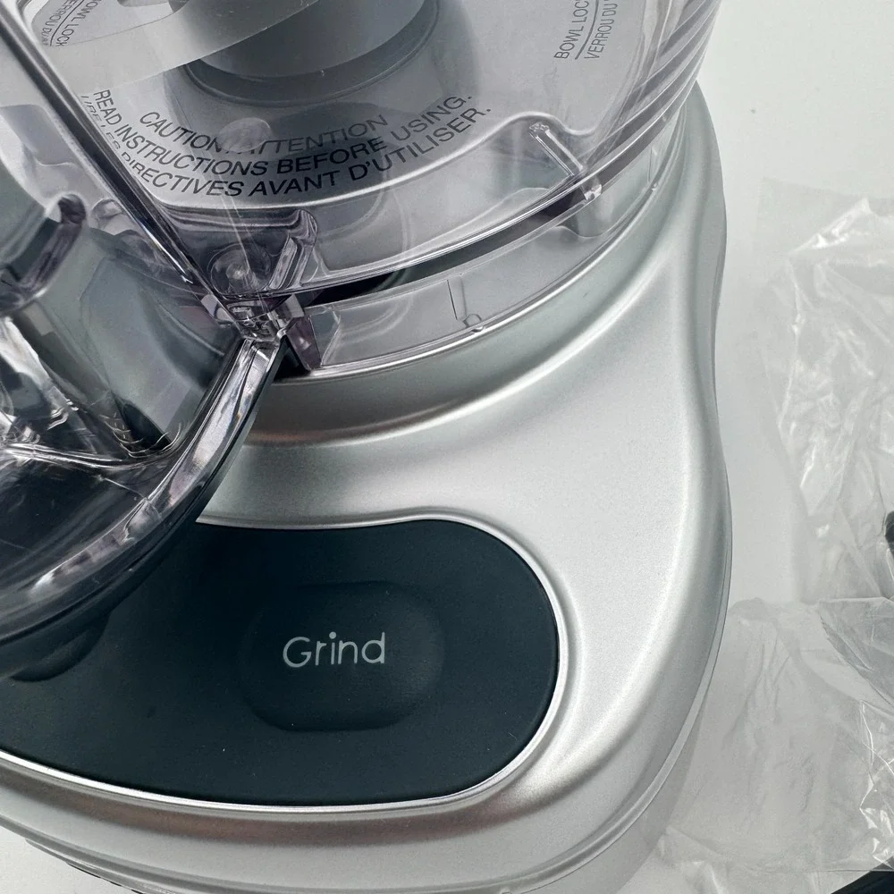 Cuisinart ECH-4 Elemental 4 Cup Chopper Grinder Black Stainless NIB